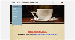 Desktop Screenshot of coocooscafe.com